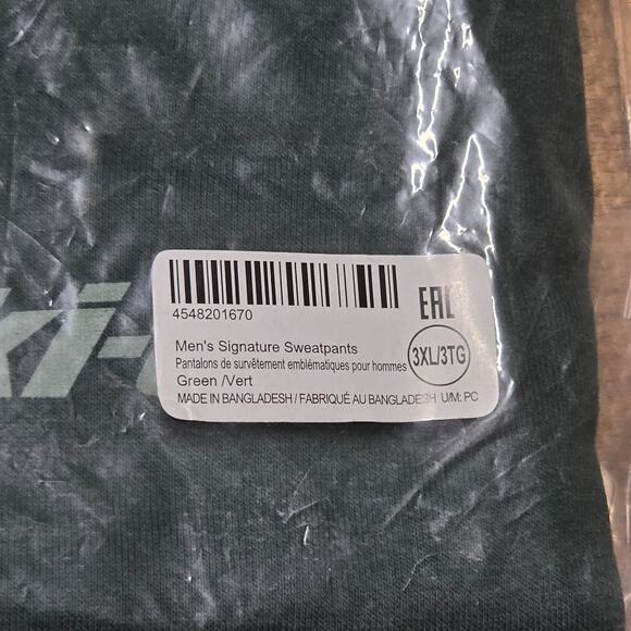 Ski-doo Men's Signature Sweatpants Size 3XL Green Dark 80% Cotton 20% Polyester - Picture 15 of 15